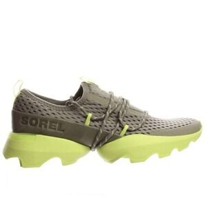 Sorel Kinetic Womens Size  8.5 Impact Green Gray Walking Sneakers Tennis Shoes